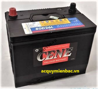 Ắc quy CENE 80D26L MF (12V-70AH)