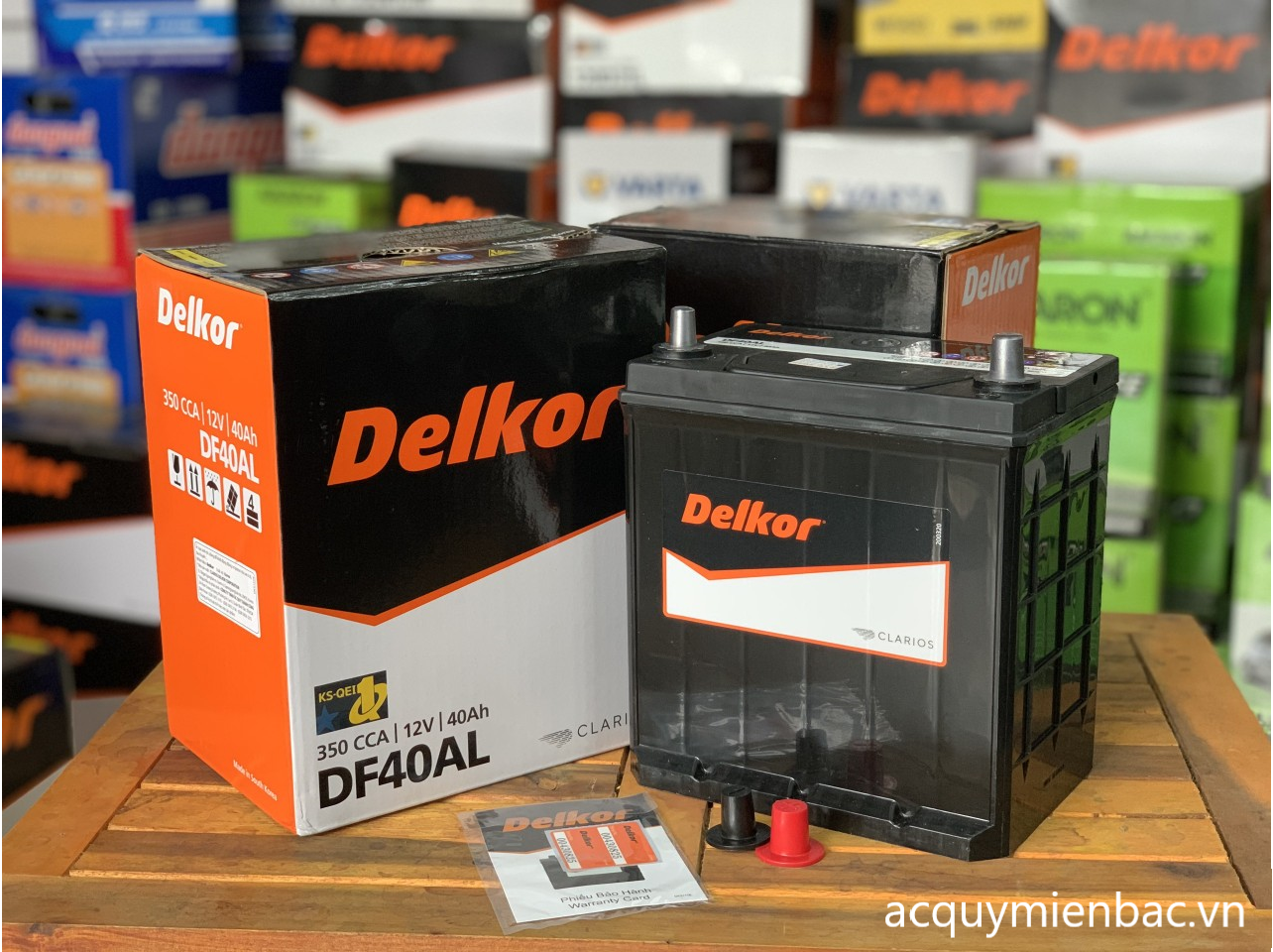 T&V Hà Nội - Ắc quy Delkor DF40AL