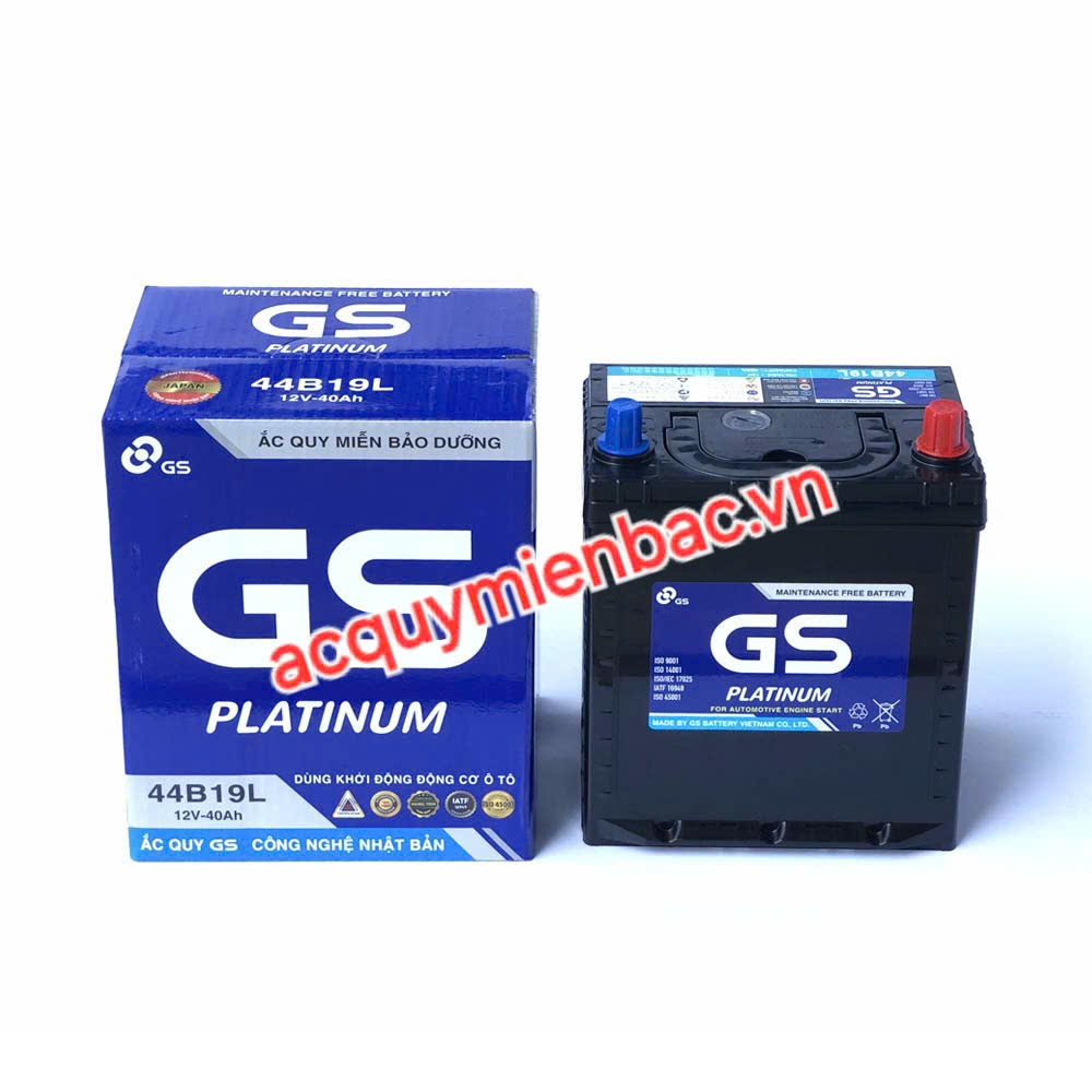 Ắc quy GS 40Ah cho xe Raize