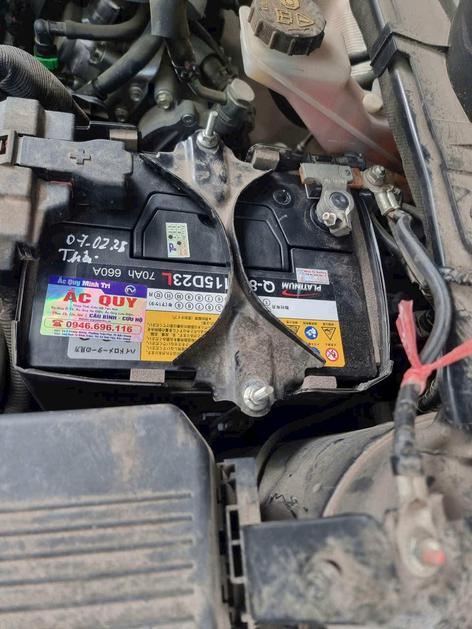 Ắc quy Platinum cho xe Mazda 3