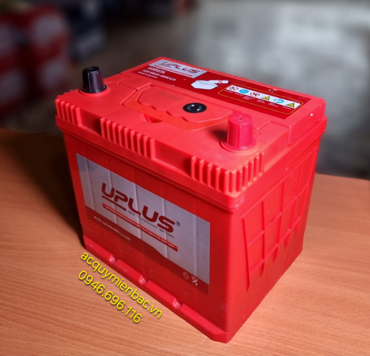 Ắc quy Uplus 80D26L (12V-70Ah)