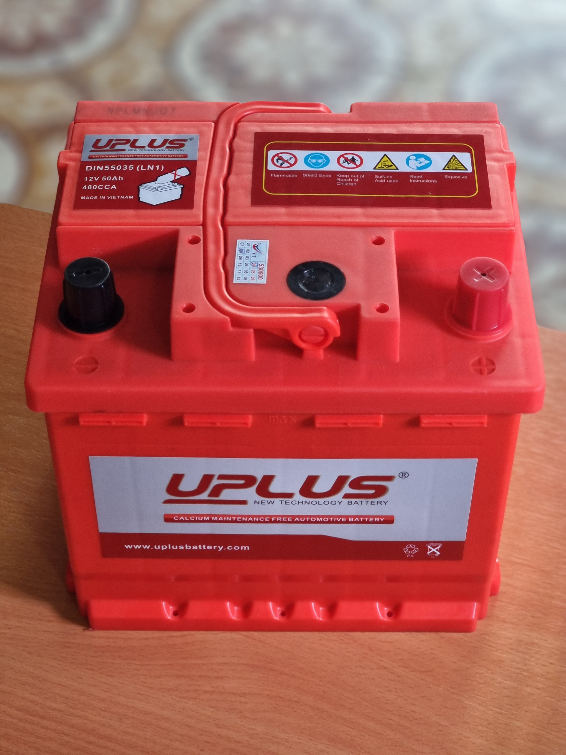 Ắc quy Uplus DIN55035