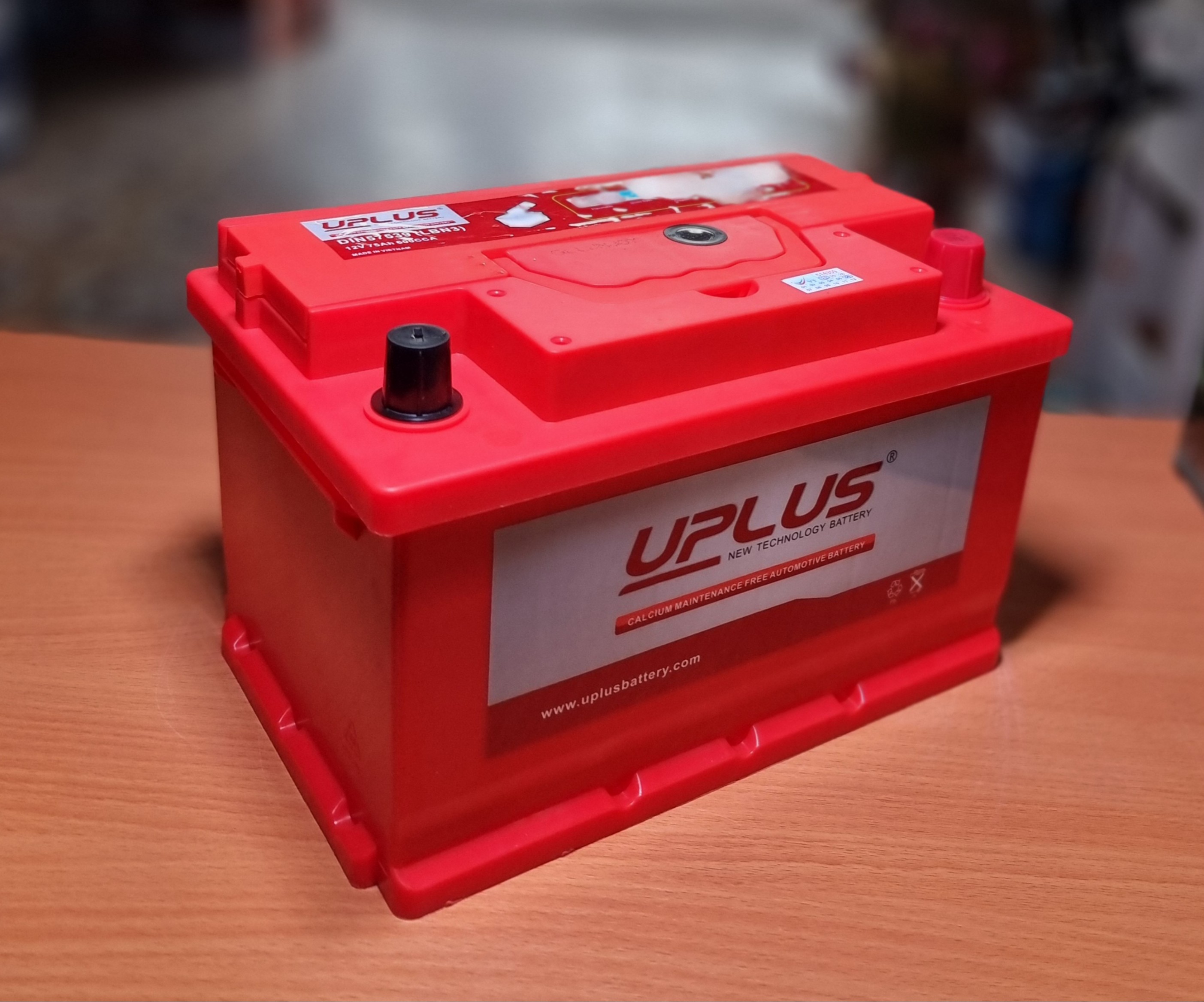 Ắc quy Uplus DIN57539 (DIN75)
