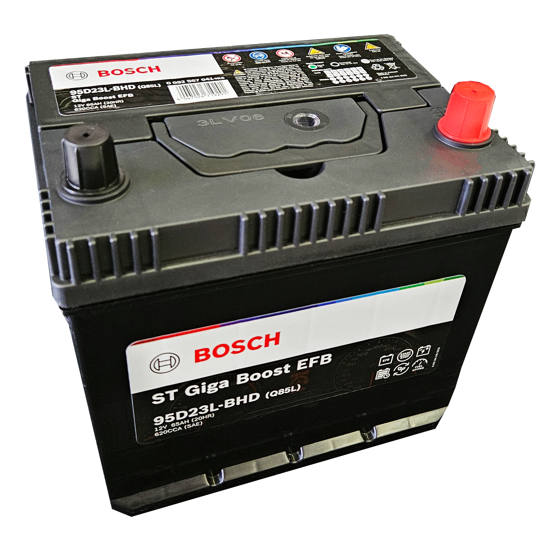 Ắc quy Bosch EFB Q-85 95D23L (Start - Stop)