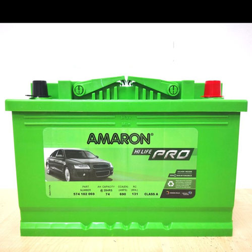 Ắc quy Amaron DIN 74Ah